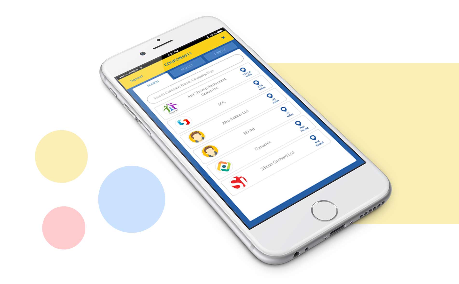 Coupons911 iOS
